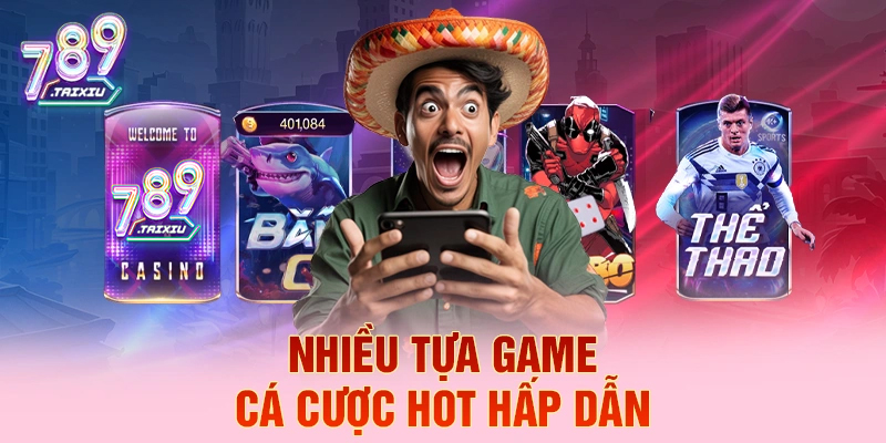 Tổng hợp các tựa game cá cược hấp dẫn tại az88